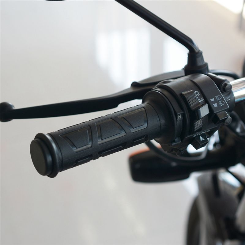 プロフェッショナル冬用オートバイ加熱グリップハンドルバーウォ - Handlebar Grip Heated のレビューと価格