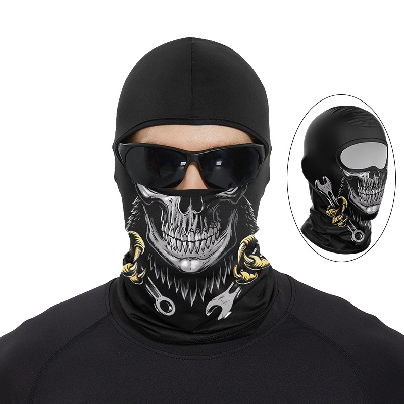 男性と女性のための頭蓋骨のバラクラバ,サイクリング,ハイキン - Motorcycle Gear For Woman のレビューと価格